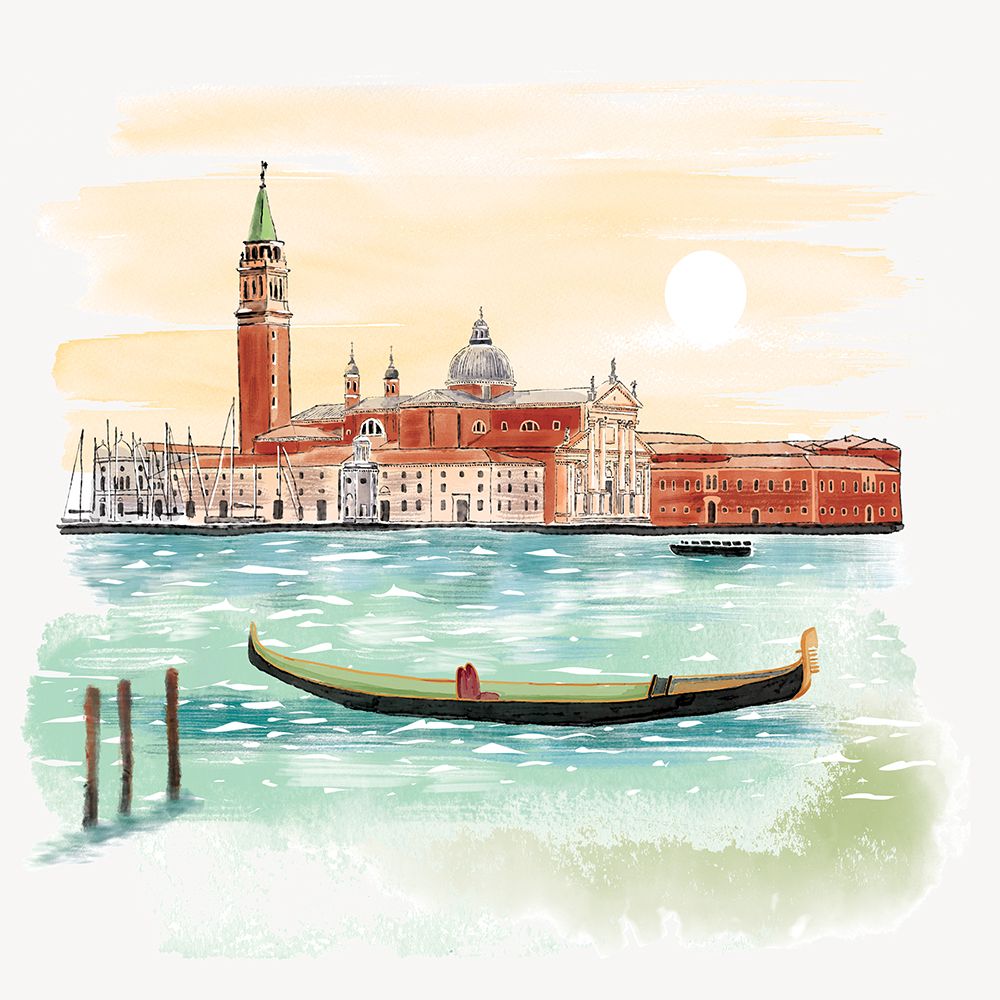 Canal Serenade art print by Michael Cheung for $57.95 CAD