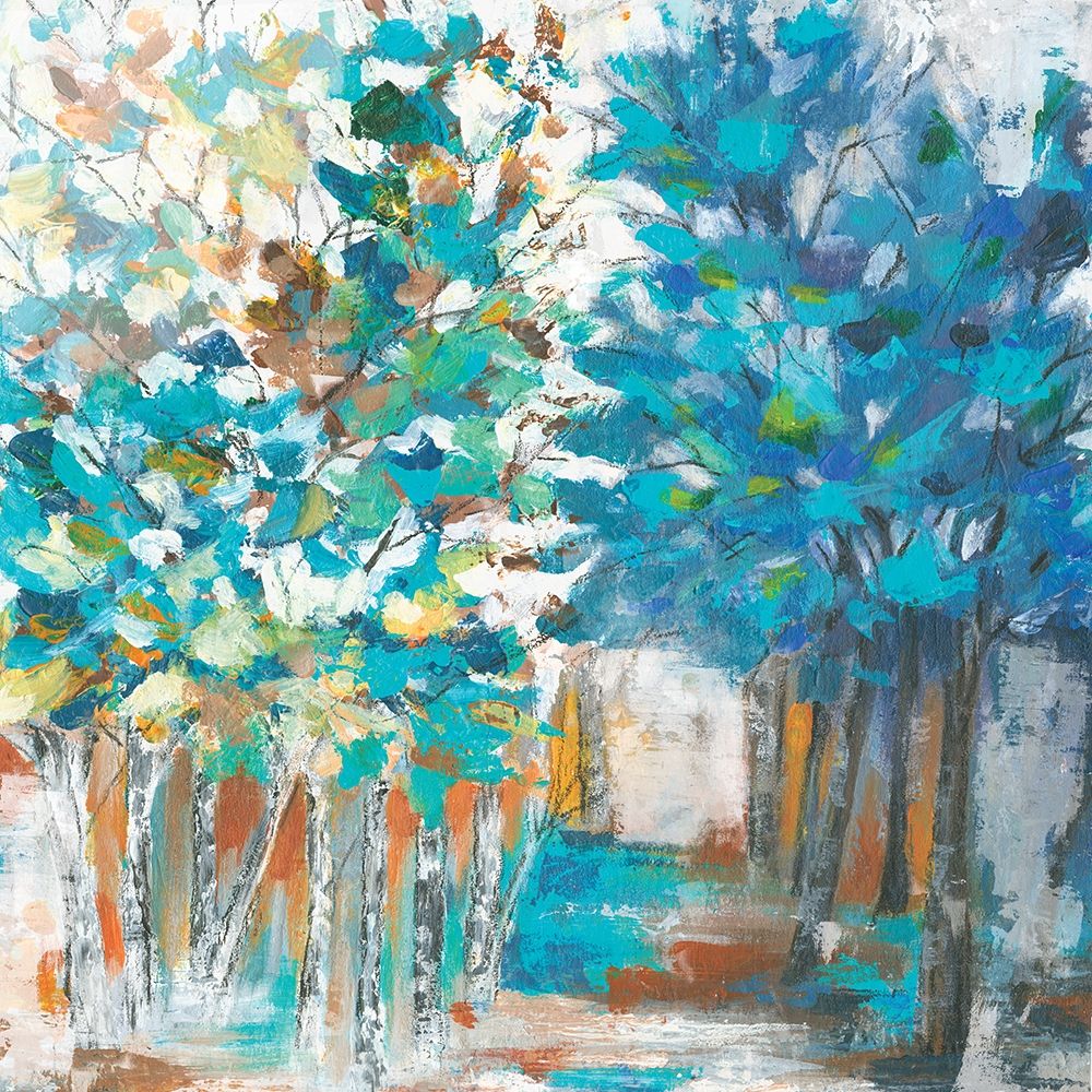 Pathway of Blue art print by Eva Watts for $57.95 CAD