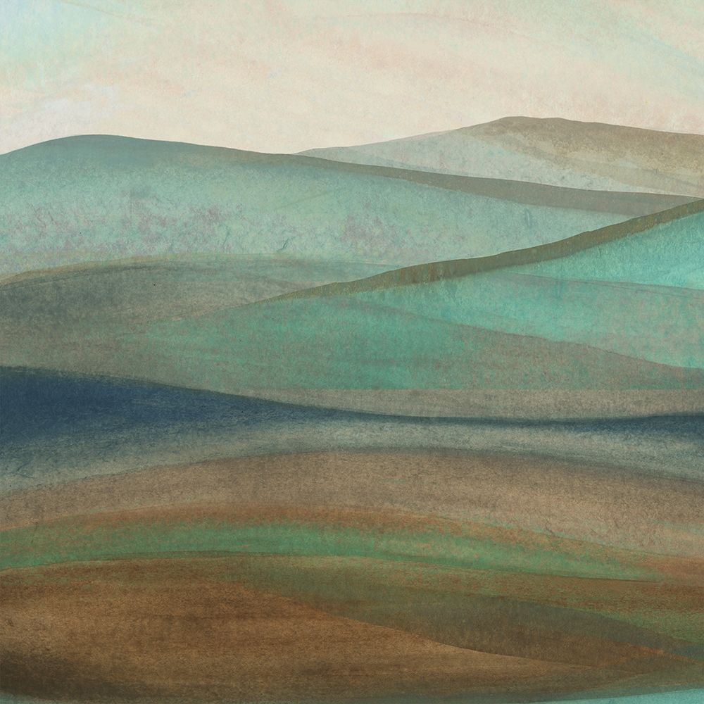 Mountainscape II art print by Eva Watts for $57.95 CAD
