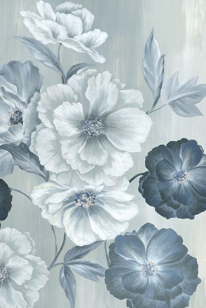 Delicate Blooms I art print by Eva Watts for $57.95 CAD