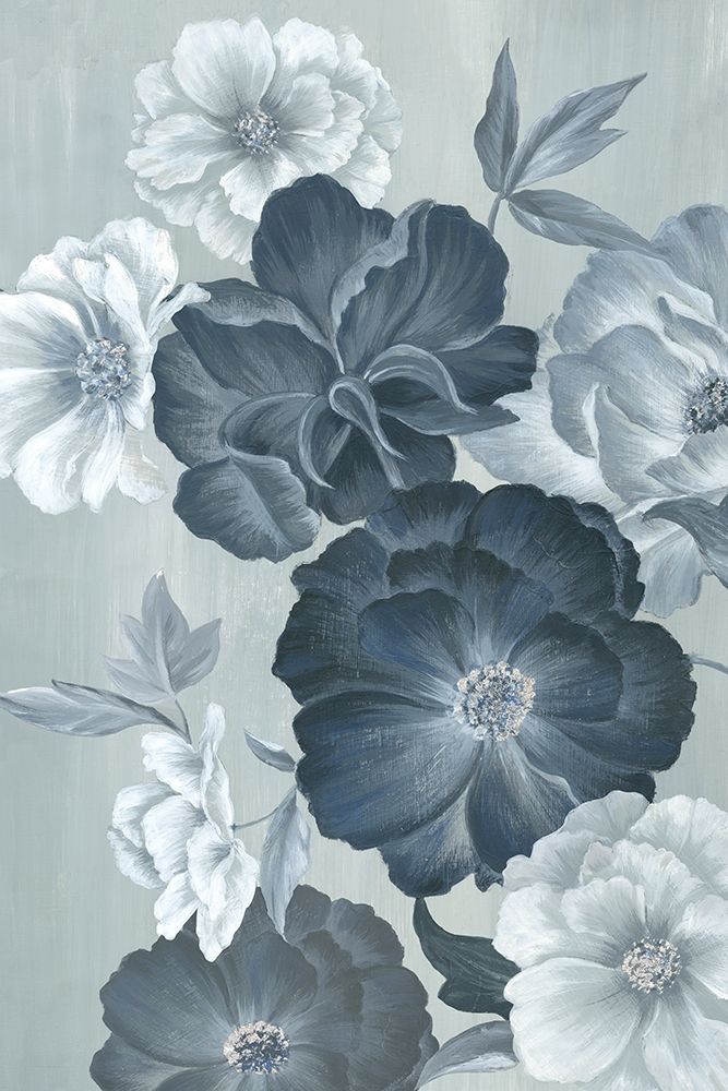 Delicate Blooms II art print by Eva Watts for $57.95 CAD