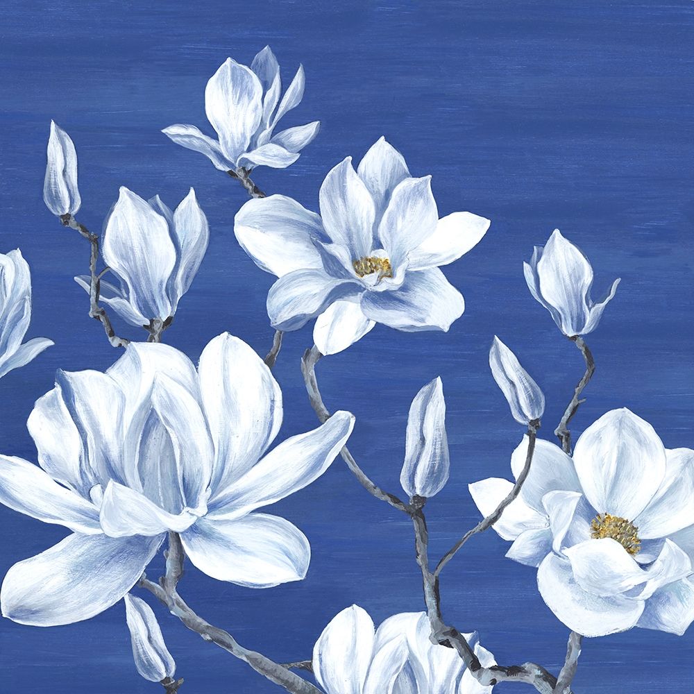 Blooming Magnolias II  art print by Eva Watts for $57.95 CAD