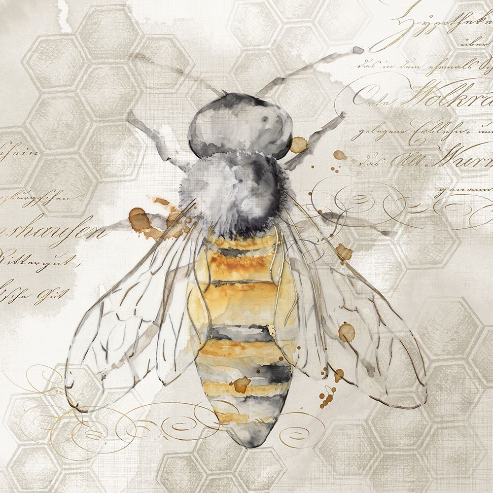 Queen Bee II  art print by Eva Watts for $57.95 CAD