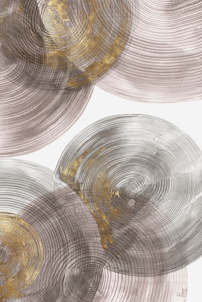 Spiral Rings I  art print by Eva Watts for $57.95 CAD