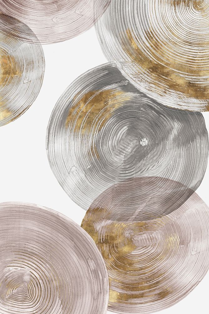 Spiral Rings III  art print by Eva Watts for $57.95 CAD