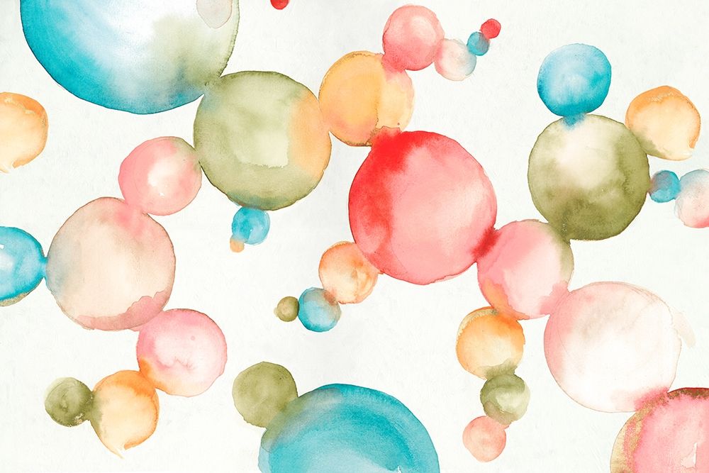 Bubblegum Balloons  art print by Eva Watts for $57.95 CAD