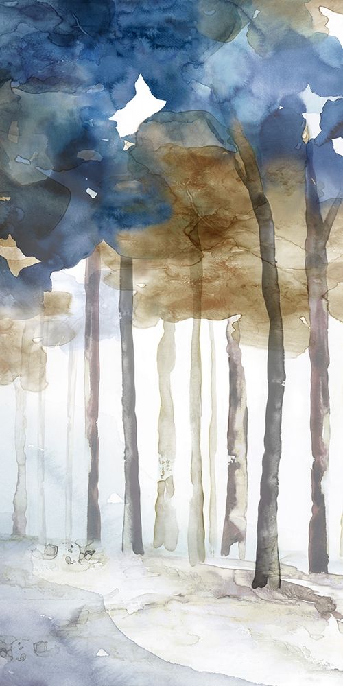 In the Blue Forest II  art print by Eva Watts for $57.95 CAD