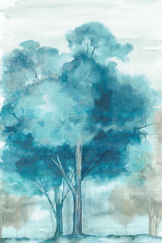 Song of the Trees Indigo Version  art print by Eva Watts for $57.95 CAD