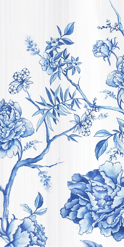 Oriental Blooms III  art print by Eva Watts for $57.95 CAD