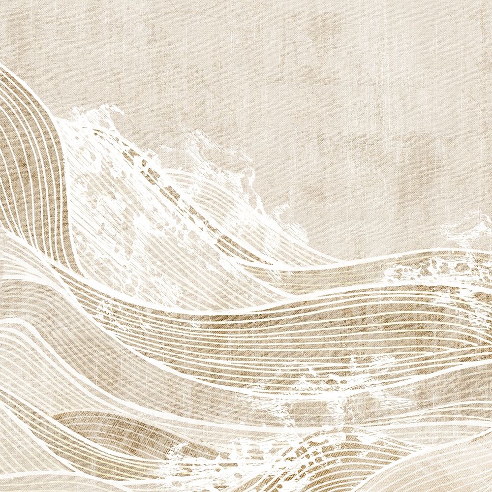 Tidal Waves I  art print by Eva Watts for $57.95 CAD