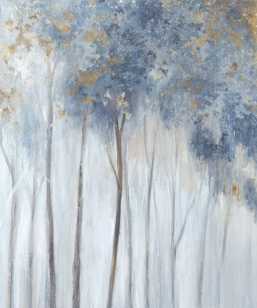 Fog and Gold I art print by Eva Watts for $57.95 CAD