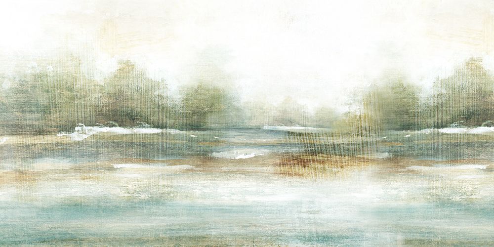 Peaceful Land art print by Eva Watts for $57.95 CAD