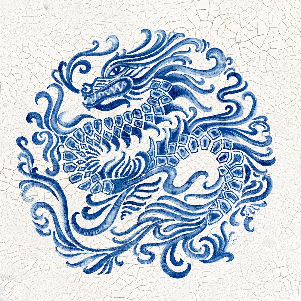 Chinese Porcelain II art print by Eva Watts for $57.95 CAD