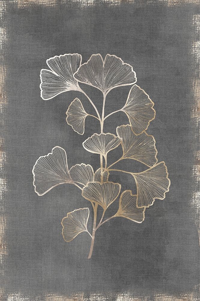 Gilded Botanical II  art print by Eva Watts for $57.95 CAD