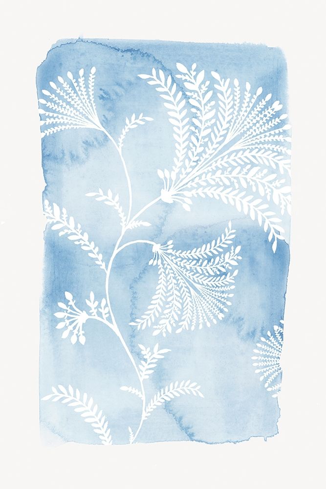 Blooming Blue  art print by Eva Watts for $57.95 CAD