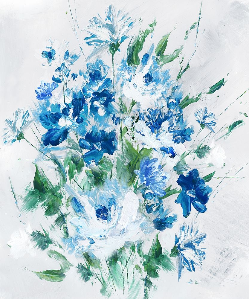 Fresh Blue art print by Eva Watts for $57.95 CAD
