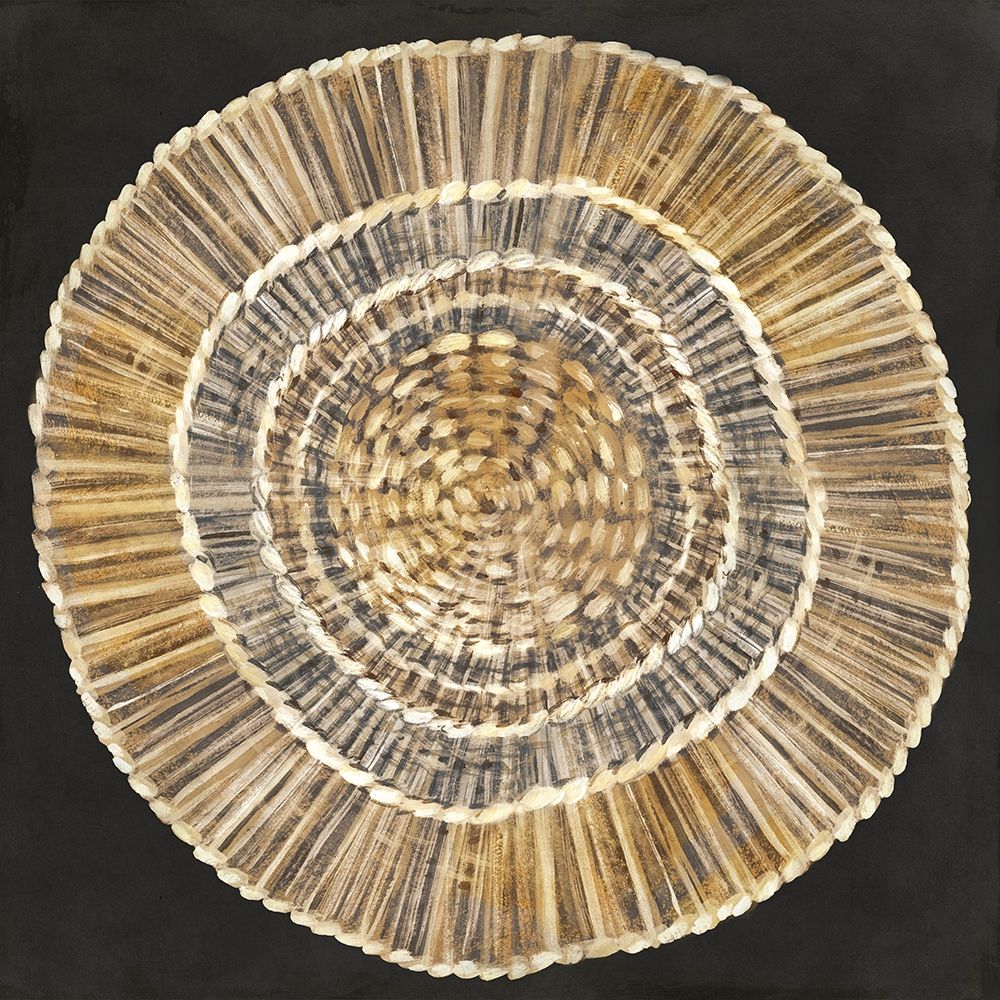 Straw Woven Plate  art print by Eva Watts for $57.95 CAD