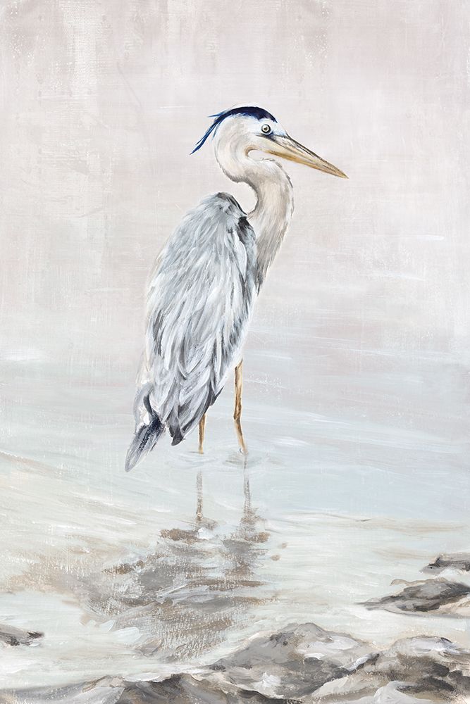 Heron Beauty II art print by Eva Watts for $57.95 CAD