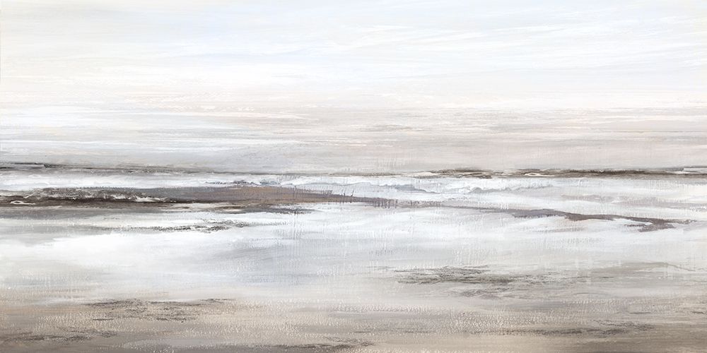 Foggy Beach art print by Eva Watts for $57.95 CAD