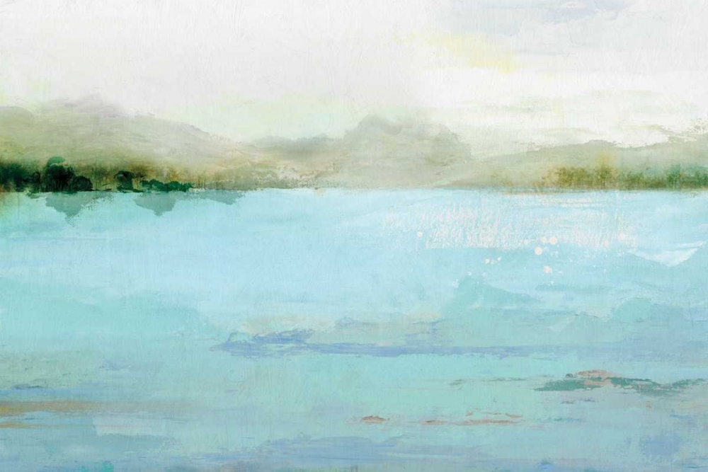 Blue Lake art print by Isabelle Z for $57.95 CAD