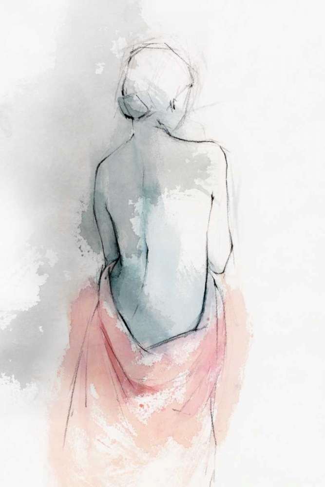 Pastel Woman I art print by Isabelle Z for $57.95 CAD