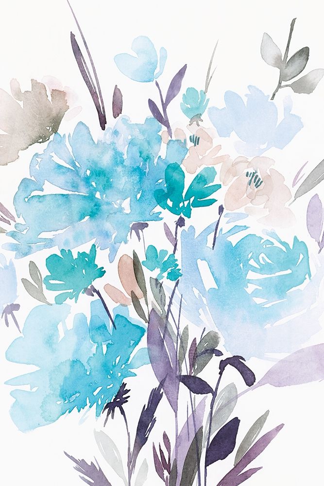 Summer Blooms I art print by Isabelle Z for $57.95 CAD