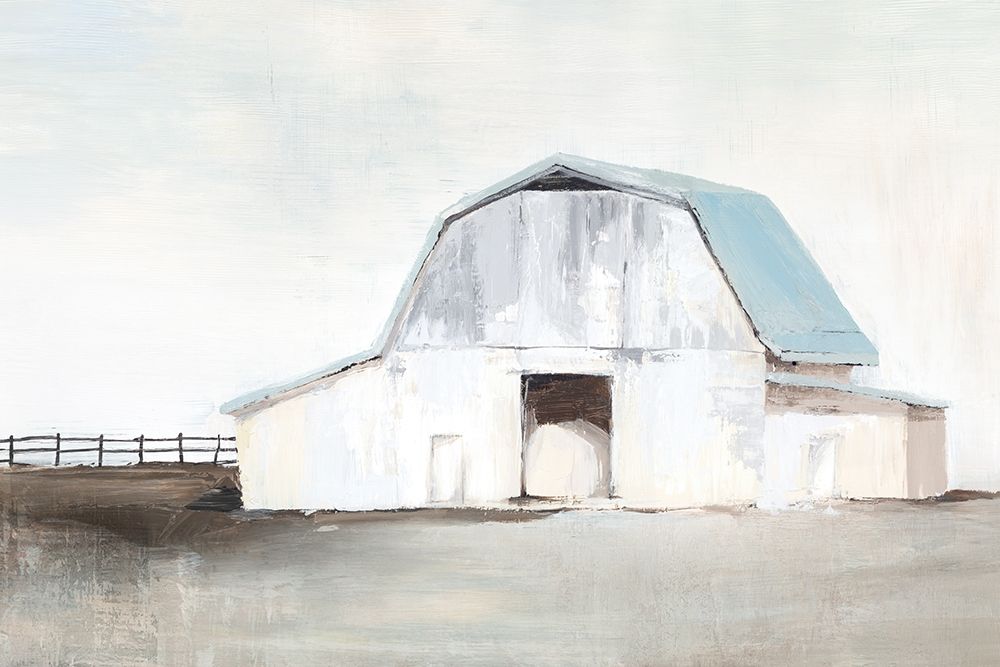 By The Barn I  art print by Isabelle Z for $57.95 CAD