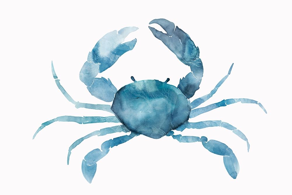 Blue Crab art print by Isabelle Z for $57.95 CAD