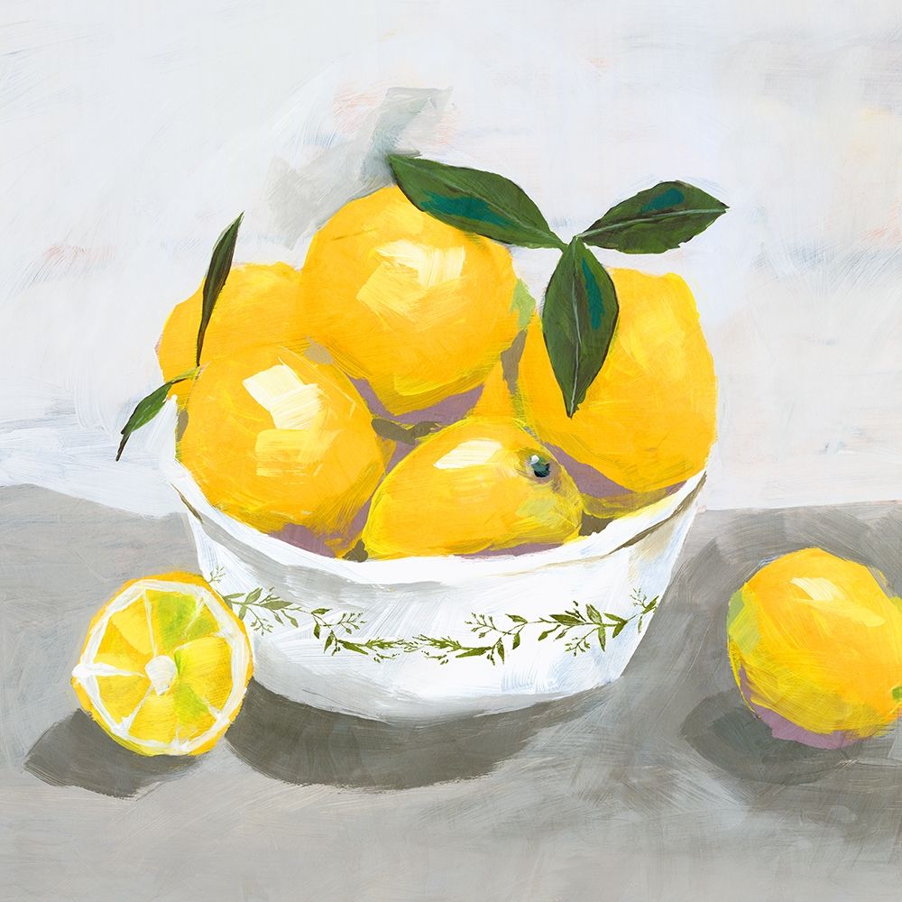 Lemons art print by Isabelle Z for $57.95 CAD
