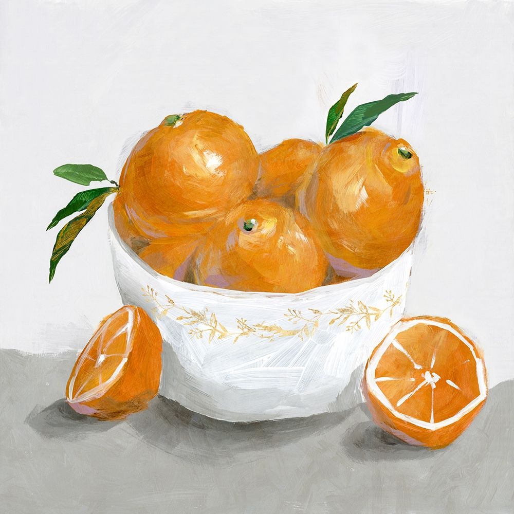 Oranges art print by Isabelle Z for $57.95 CAD