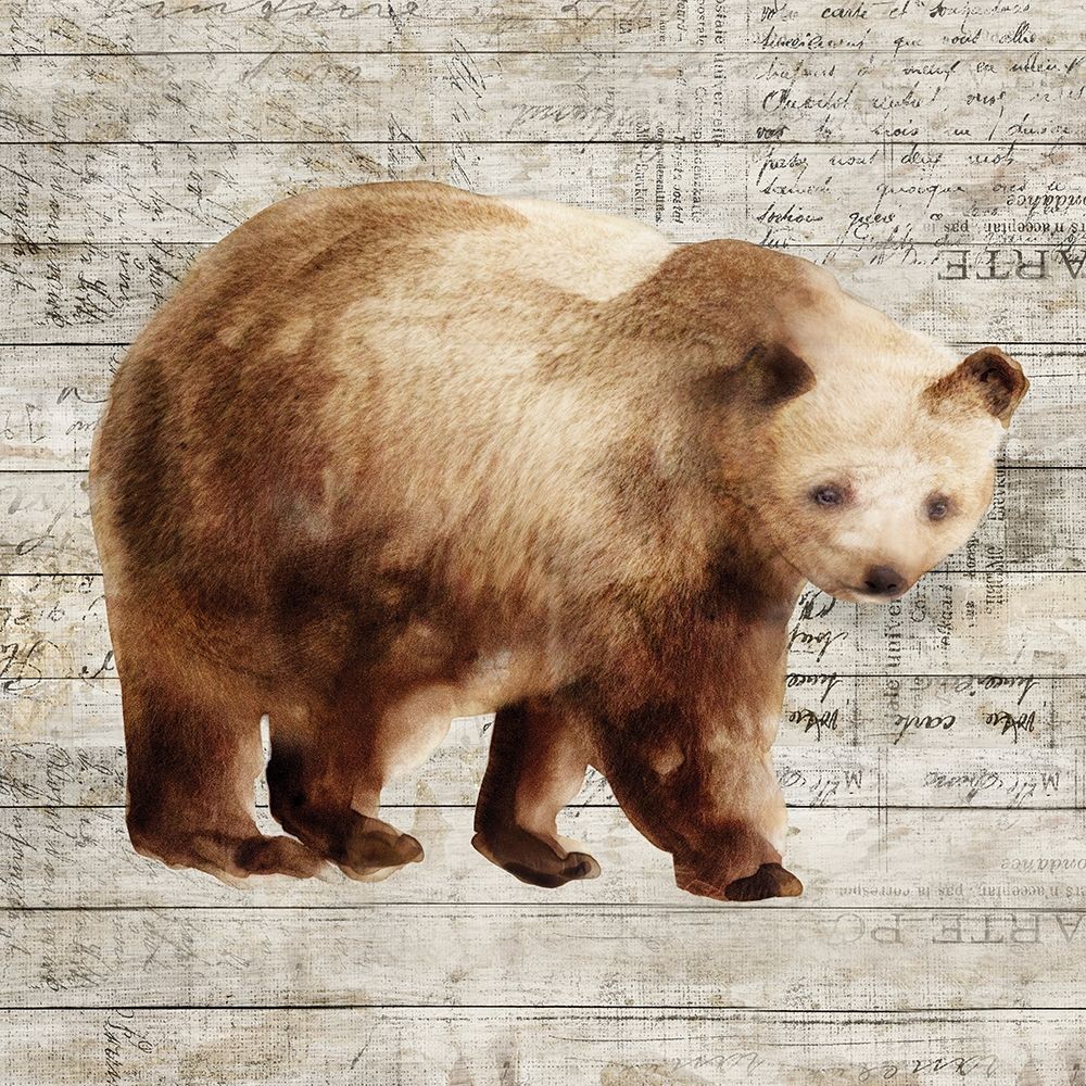 Crossing Bear I  art print by Isabelle Z for $57.95 CAD