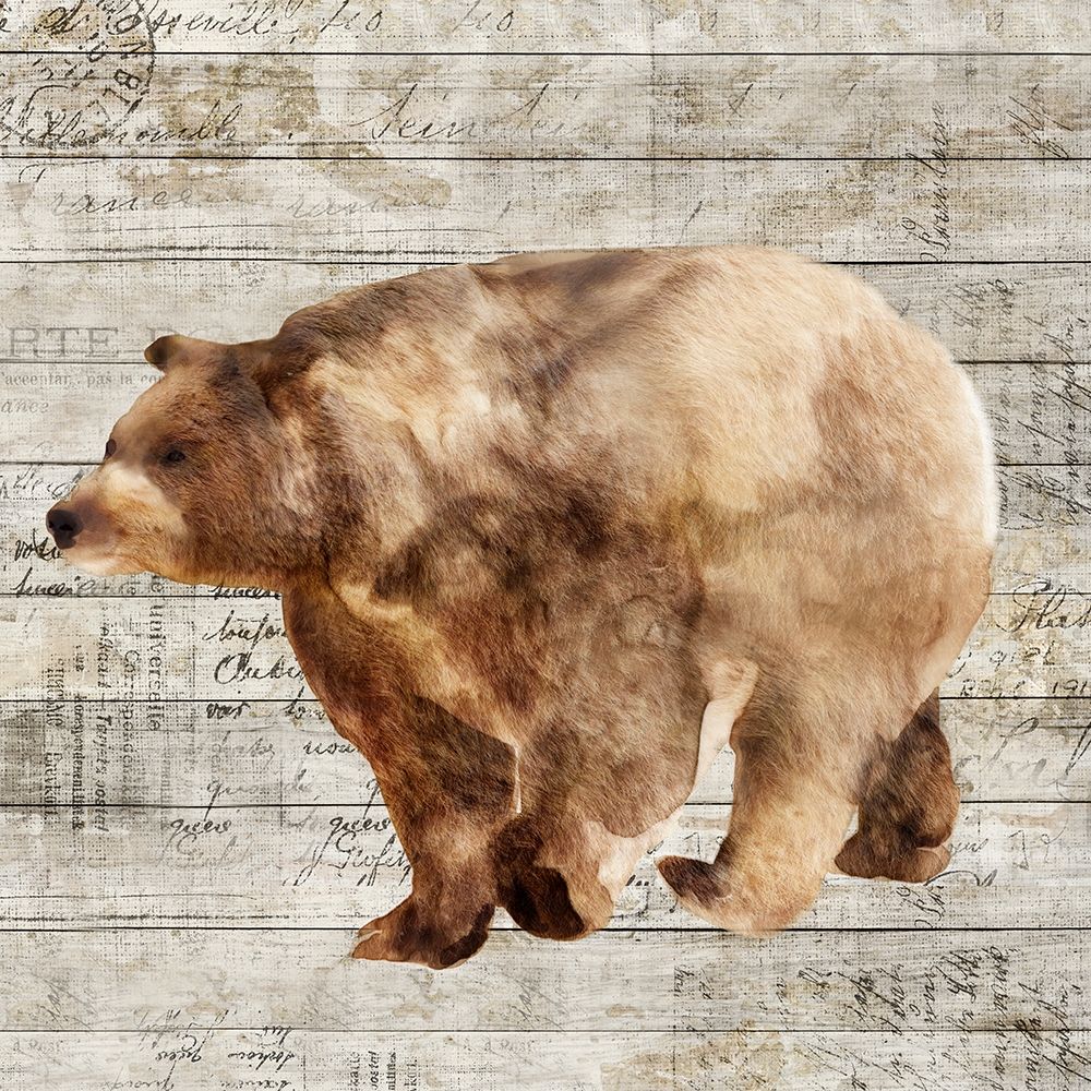 Crossing Bear II  art print by Isabelle Z for $57.95 CAD