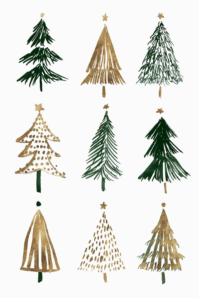 Evergreens II  art print by Isabelle Z for $57.95 CAD