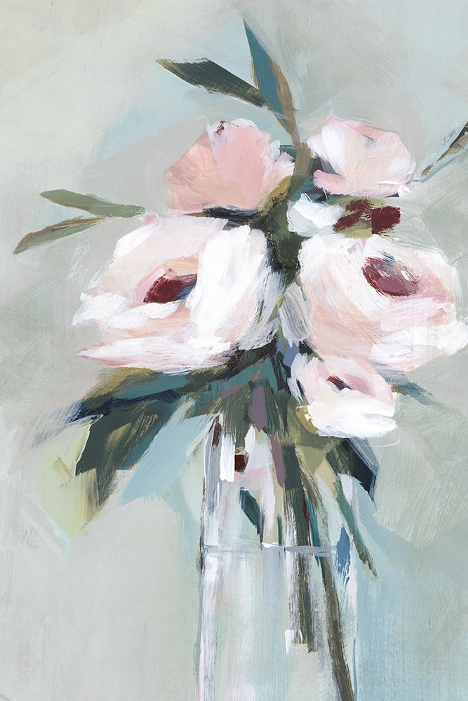 Peonies in a Vase II  art print by Isabelle Z for $57.95 CAD