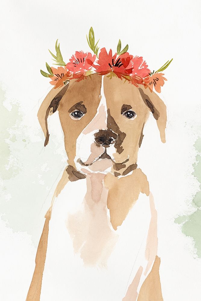 Puppy II art print by Isabelle Z for $57.95 CAD