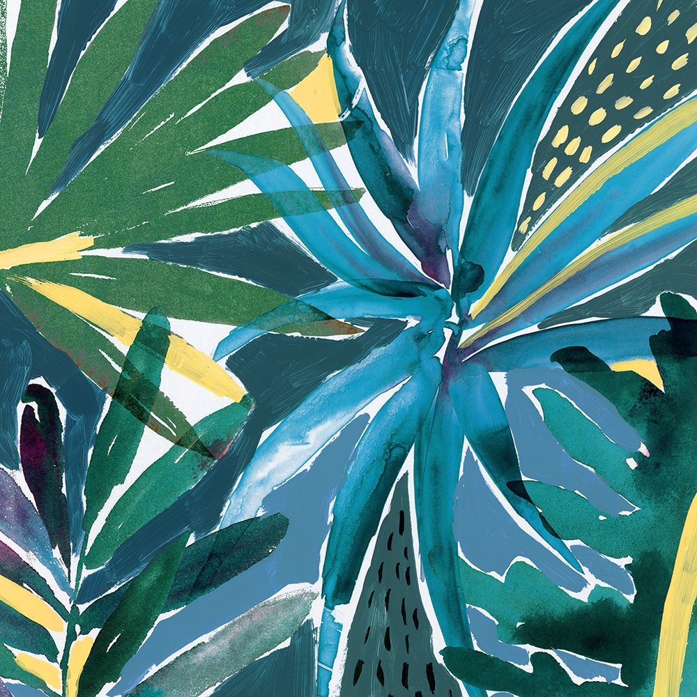 Tropical Blues  art print by Isabelle Z for $57.95 CAD