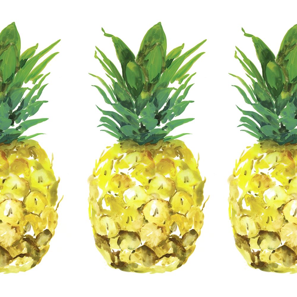 Triple Pineapples  art print by Isabelle Z for $57.95 CAD