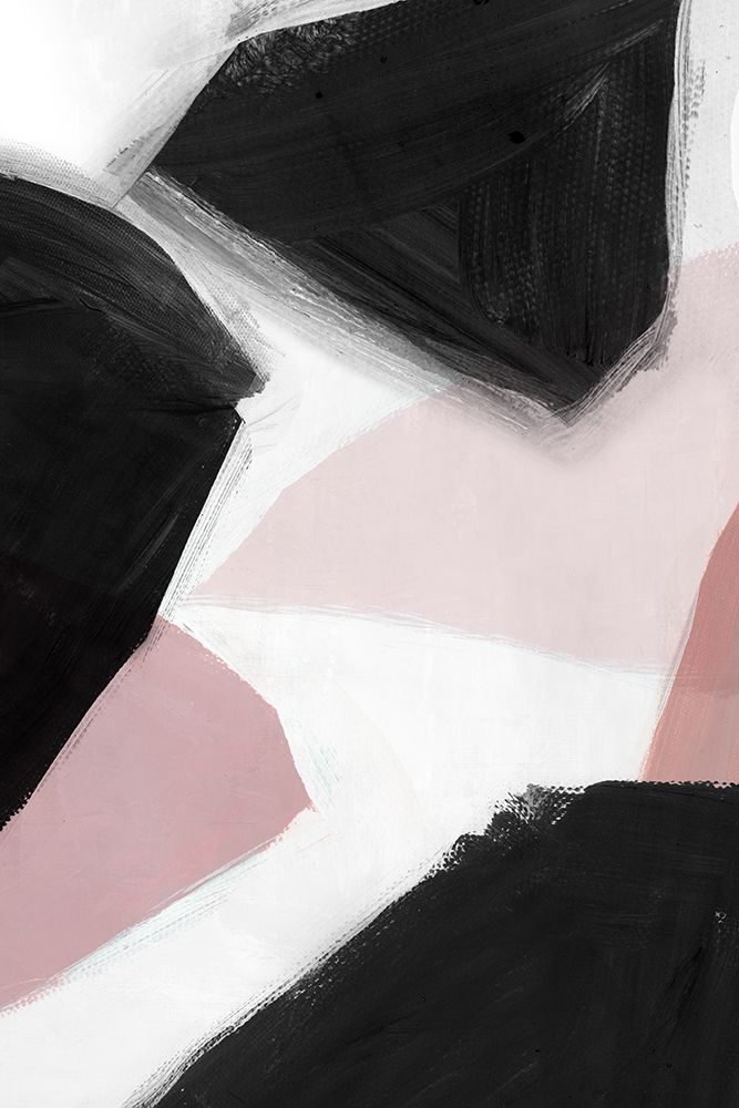 Pink and Black II  art print by Isabelle Z for $57.95 CAD