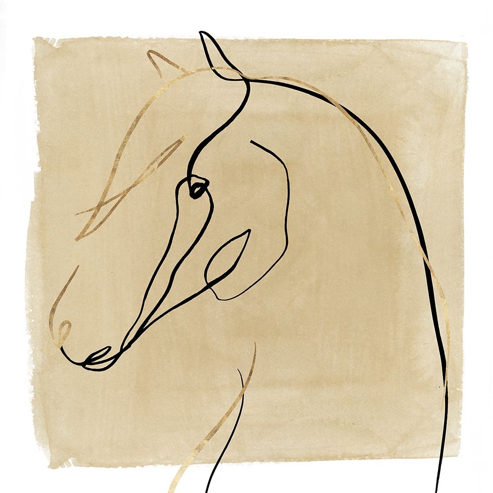 Great Stallion I  art print by Isabelle Z for $57.95 CAD
