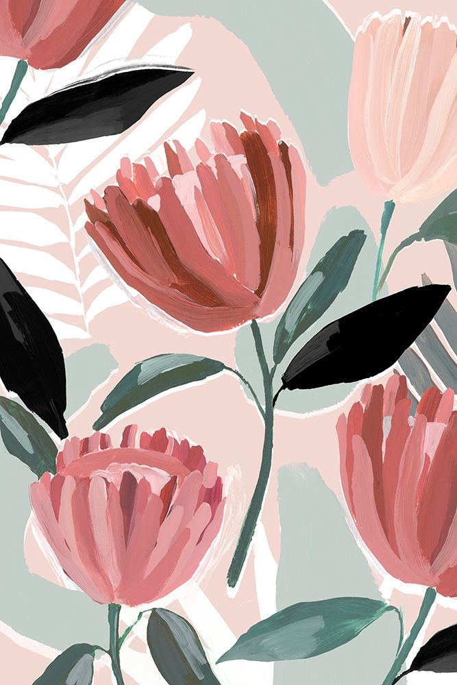 Dreamy Petals I art print by Isabelle Z for $57.95 CAD
