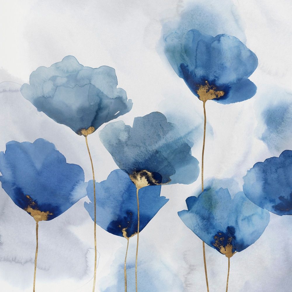 Pretty in Blue I art print by Isabelle Z for $57.95 CAD