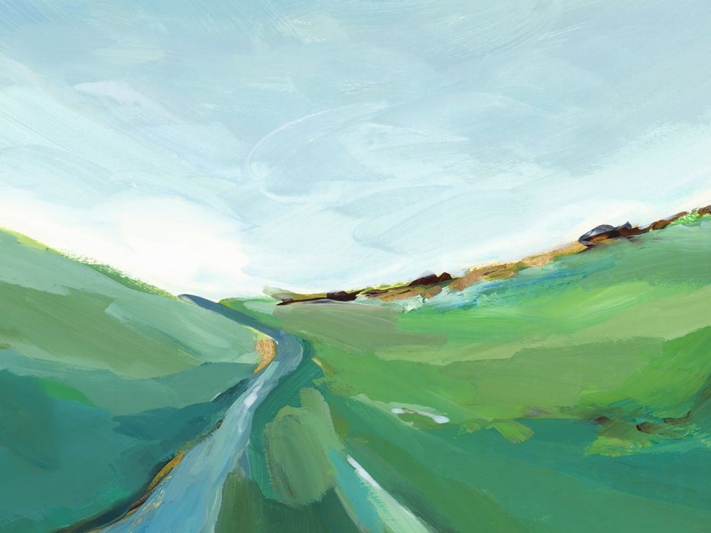 Emerald Hills art print by Isabelle Z for $57.95 CAD