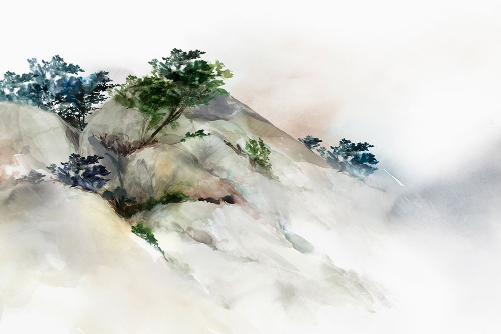 Cliff of Kaji II  art print by Isabelle Z for $57.95 CAD