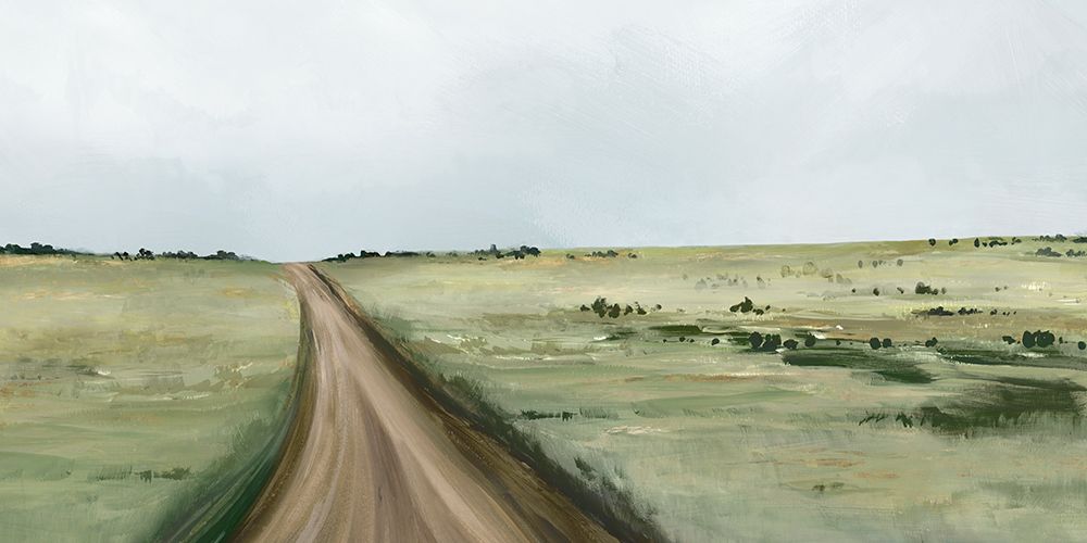 Country Road  art print by Isabelle Z for $57.95 CAD