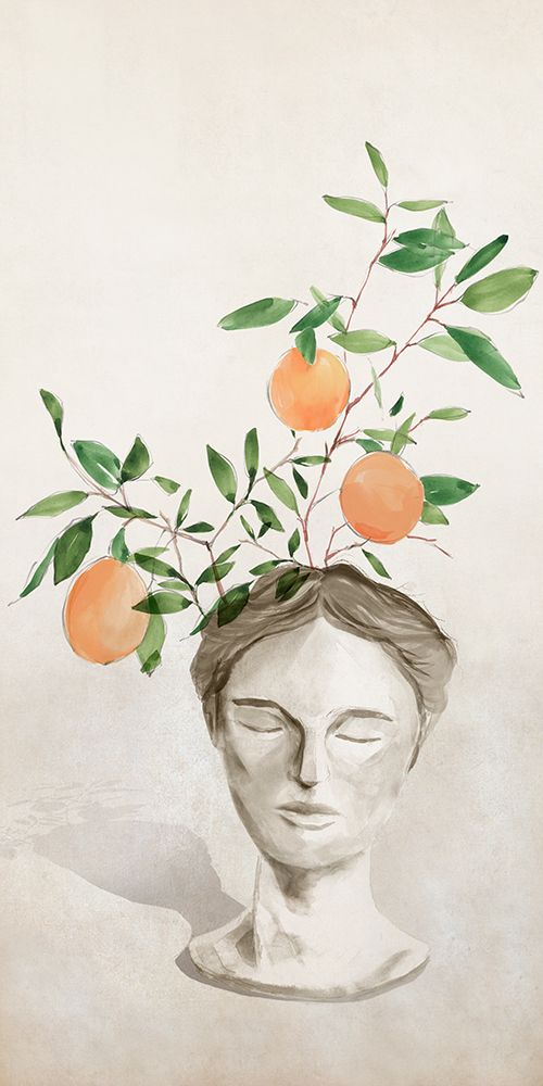 Head Planter I  art print by Isabelle Z for $57.95 CAD