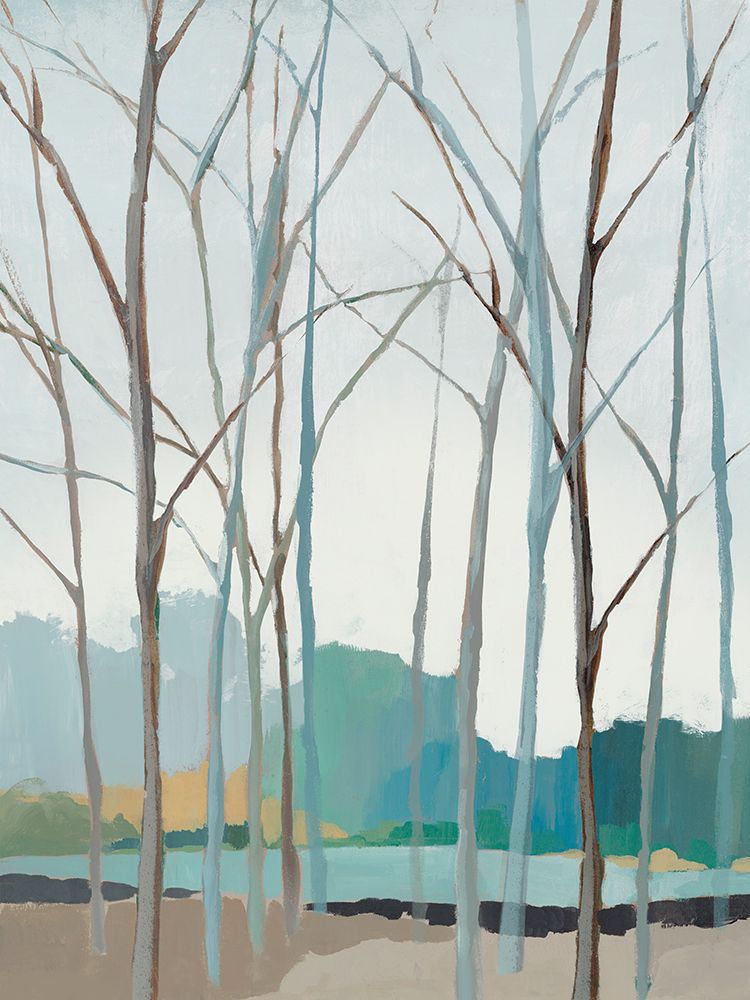 Winter Trees II art print by Isabelle Z for $57.95 CAD