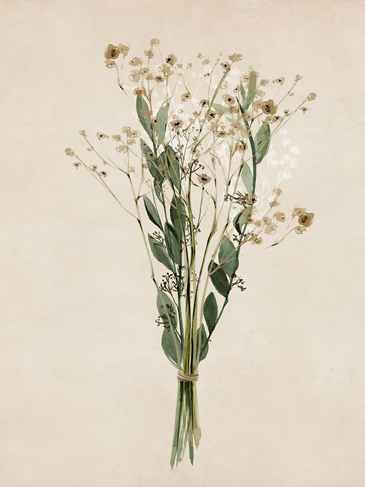 Vintage Dried Bunch I  art print by Isabelle Z for $57.95 CAD