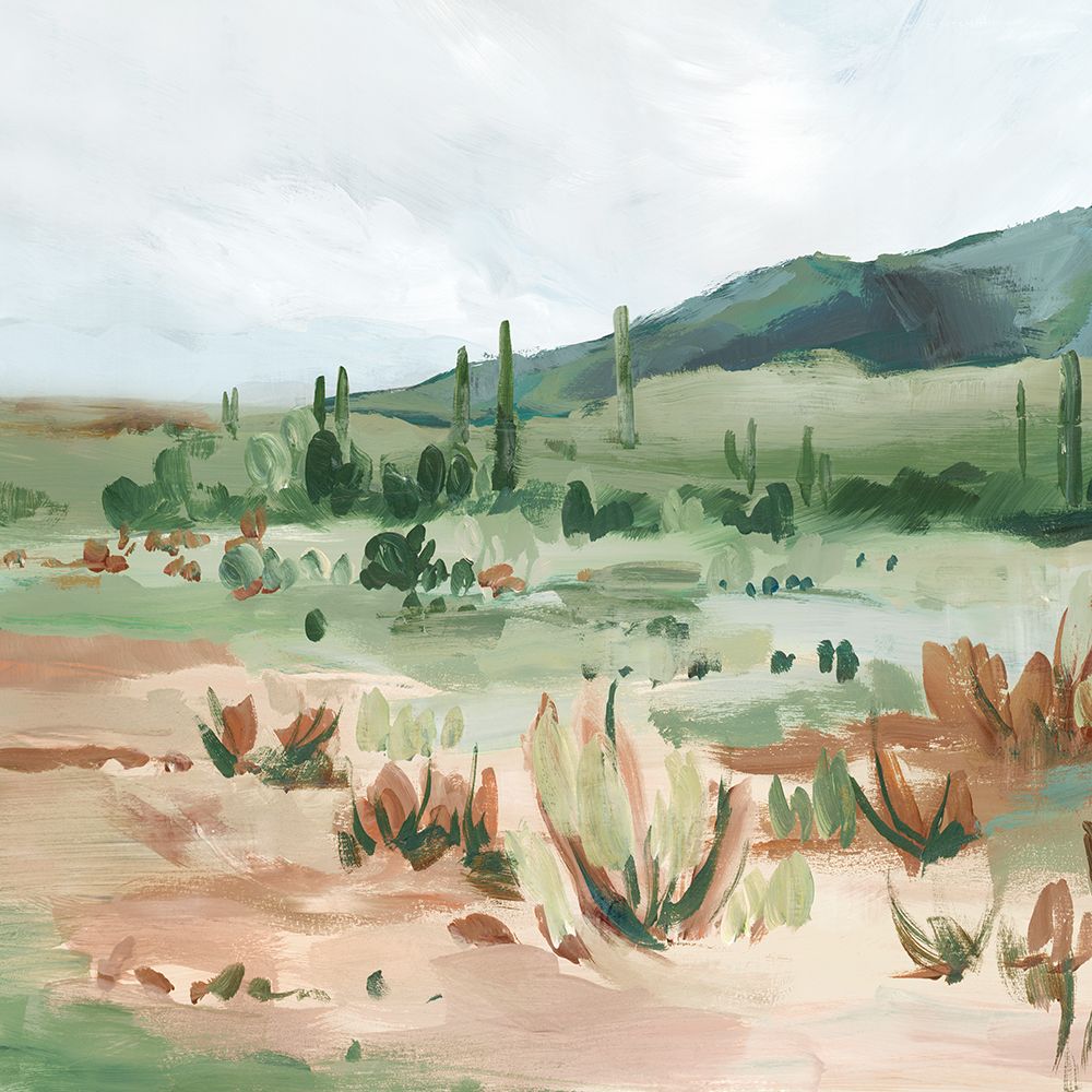 Cactus Field II art print by Isabelle Z for $57.95 CAD