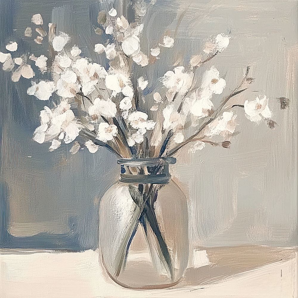 Petals in Glass I art print by Mona Grace for $57.95 CAD