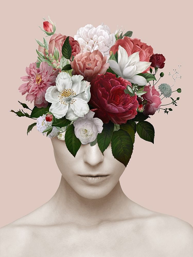 Flower Stare  art print by Karen Smith for $57.95 CAD
